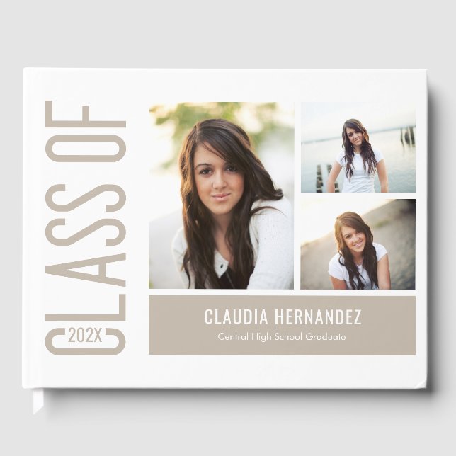 Libro de invitados de la fiesta de graduación de G (Anverso)