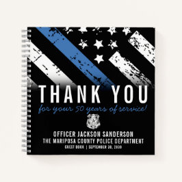 Libro de invitados de la Línea Azul del aniversari