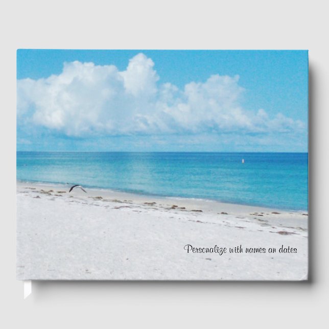 Libro de invitados de la playa (Anverso)