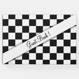 Libro de invitados de marca de verificación