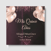 Libro de Invitados de Mis Quince Años | Elegante V