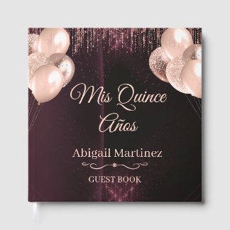 Libro de Invitados de Mis Quince Años | Elegante V
