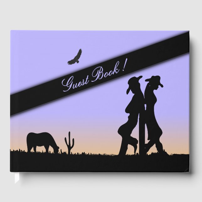 Libro de Invitados de Occidente por la noche (Anverso)