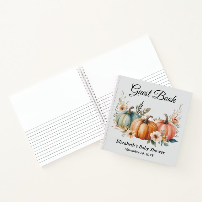 Libro de invitados de personalizable para duchas p (Interior)