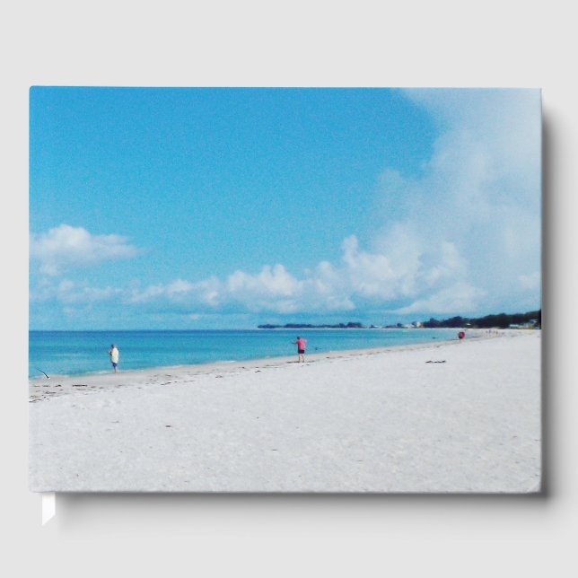 Libro de invitados de playa (Anverso)
