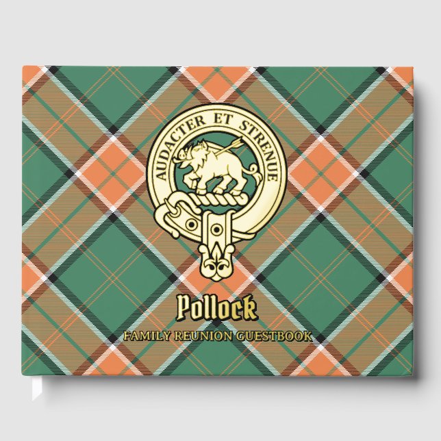 Libro de invitados de Pollock Family Reunion (Anverso)