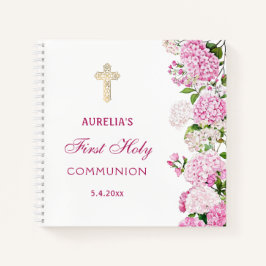Libro de invitados de Primera Comunión de Hortensi