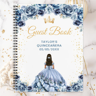 Libro de invitados de Quinceañera de la Princesa A