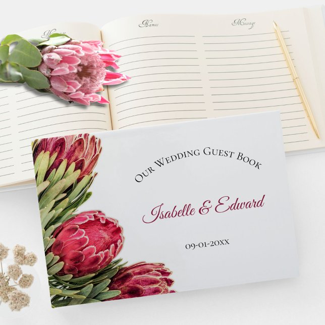 Libro de invitados de recepción de boda floral de  (Subido por el creador)