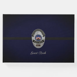 Libro de invitados de retiro de la policía