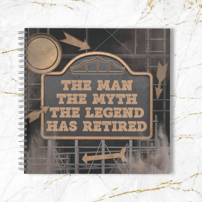 Libro de invitados de retiro de leyenda Metalizado (In situ)