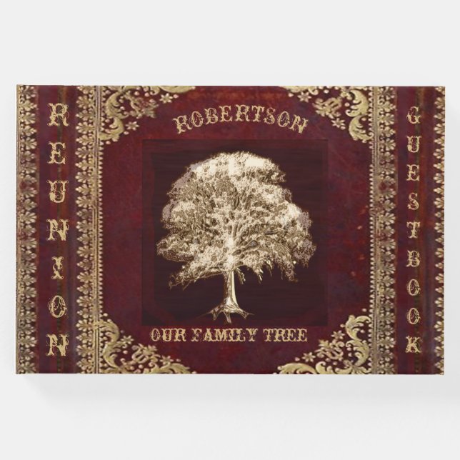 Libro de invitados de Reunión de Familias (Anverso)