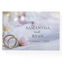 Libro de invitados de Rings | Bodas de lujo