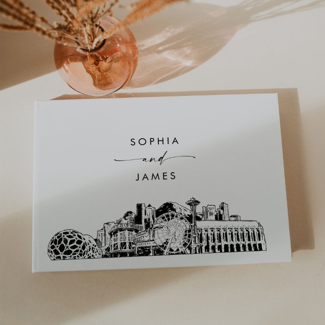 Libro de invitados de Seattle Skyline Boda (Subido por el creador)
