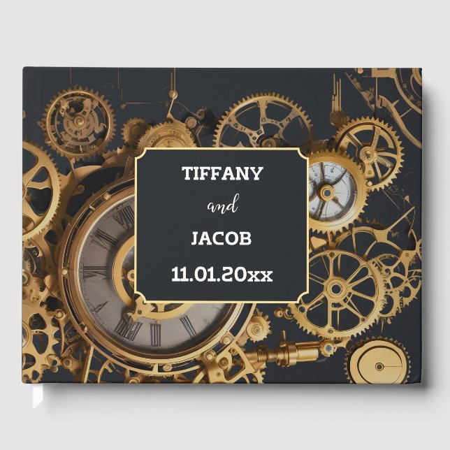 Libro de invitados de Steampunk Extravaganza Vinta (Anverso)