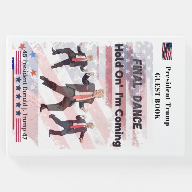 Libro de invitados de Trump (Anverso)