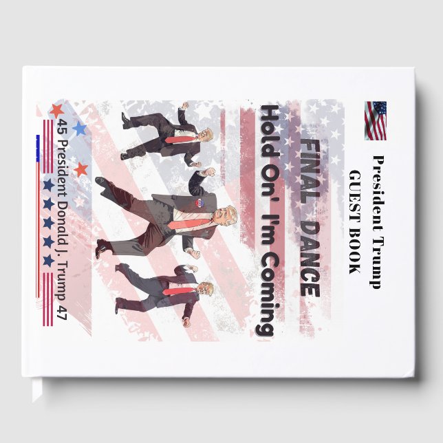 Libro de invitados de Trump (Anverso)