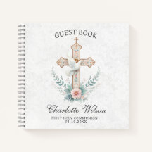 Libro de invitados de White Dove First Holly Commu