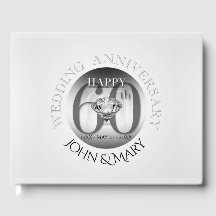 Libro de invitados del 60º aniversario del Boda Di