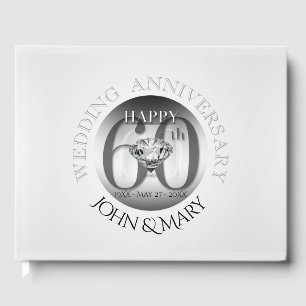 Libro de invitados del 60º aniversario del Boda Di