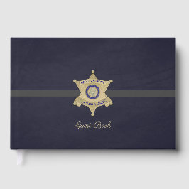 Libro de invitados del ayudante del sheriff