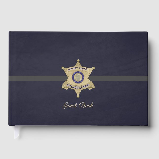 Libro de invitados del ayudante del sheriff (Anverso)