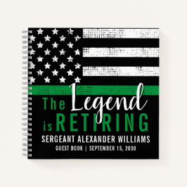 Libro de invitados del Ejército de Bandera Verde d