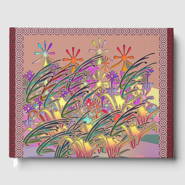 Libro de Invitados del Jardín de Flores Exóticas (Anverso)
