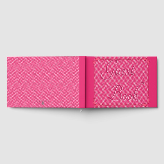 Libro de invitados del primer beso de amor (Lleno)