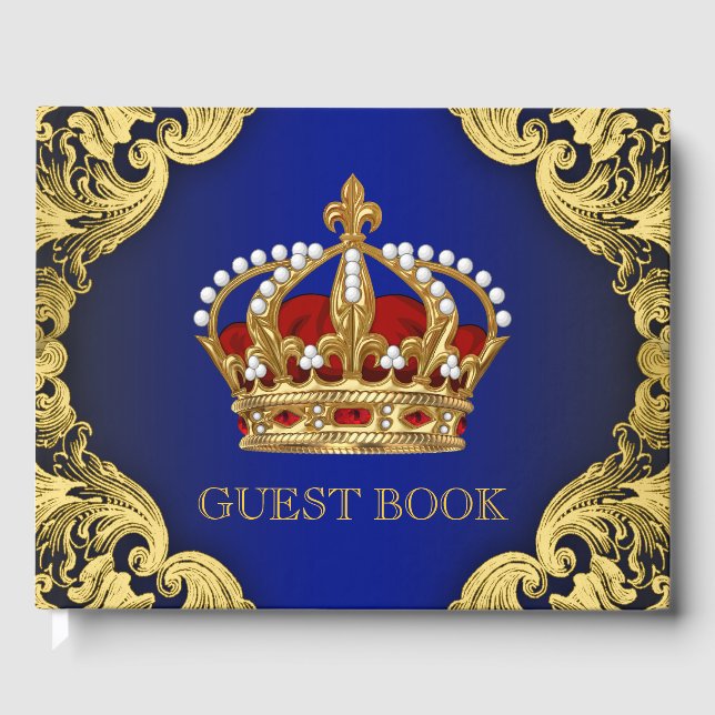 Libro de Invitados del Príncipe Rey Corona (Anverso)