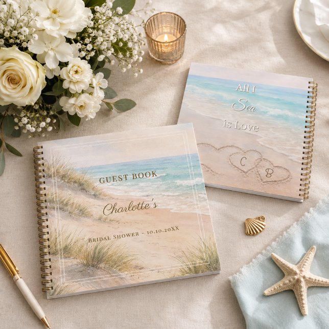 Libro de invitados Despedida de soltera playa amor (Subido por el creador)