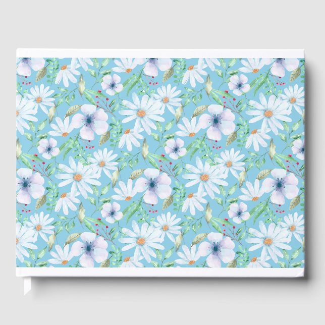 Libro de Invitados Floral (Anverso)