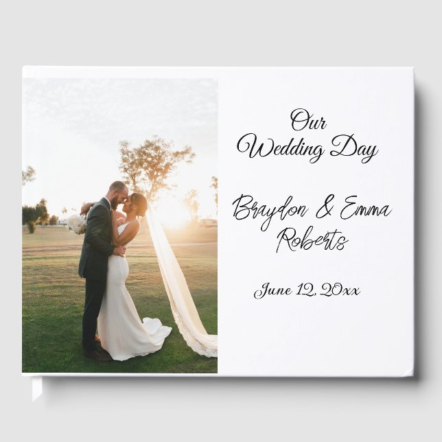 Libro de invitados fotográfico (Anverso)