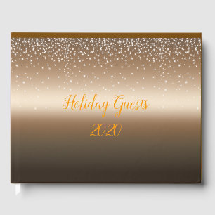 Libro de invitados Gold Shimmer