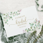 Libro de invitados Greenery Eucalyptus Bridal Show<br><div class="desc">Libro de invitados Greenery Eucalyptus Bridal Shower</div>