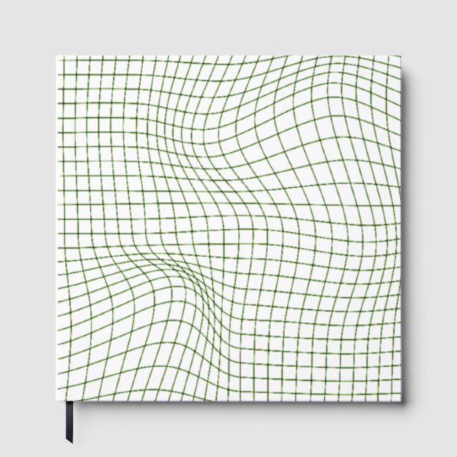 Libro de invitados impreso con diseño de Mehndi pa (Anverso)