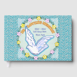 Libro de invitados "In Loving Memory Memorial"