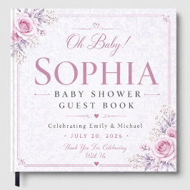 Libro de invitados para baby shower