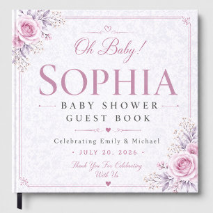 Libro de invitados para baby shower