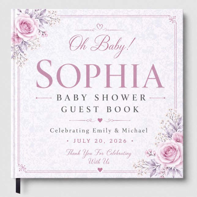 Libro de invitados para baby shower (Subido por el creador)