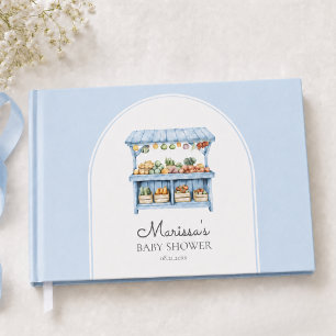 Libro de invitados para baby shower Blue Farmers M