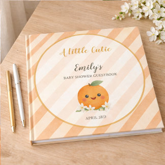 Libro de invitados para baby shower Un pequeño enc