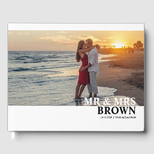 Libro de invitados para Bodas de fotografía de tip