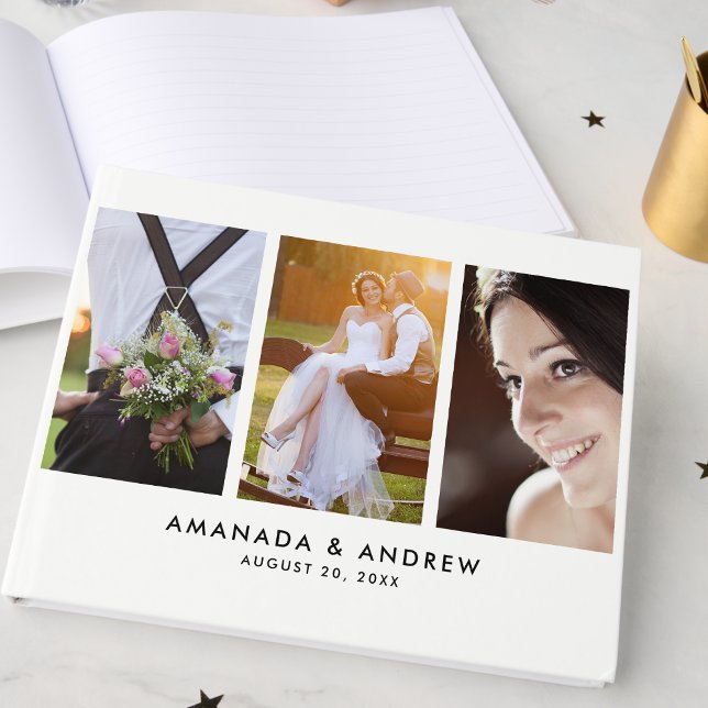 Libro de invitados para Bodas de fotografía monogr (Subido por el creador)