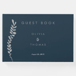 Libro de invitados para Bodas de hojas de plata ed