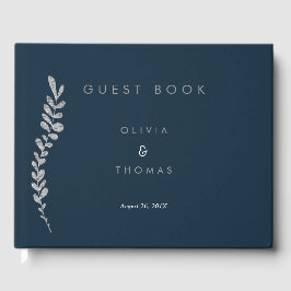 Libro de invitados para Bodas de hojas de plata ed