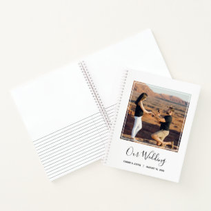 Libro de invitados para Bodas de mensajes y fotos