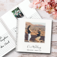 Libro de invitados para Bodas de mensajes y fotos 