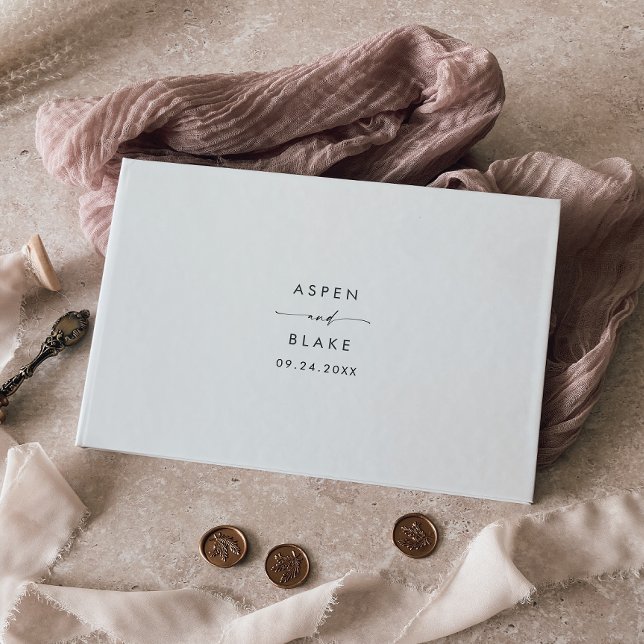 Libro de invitados para Bodas de monograma de escr (Subido por el creador)