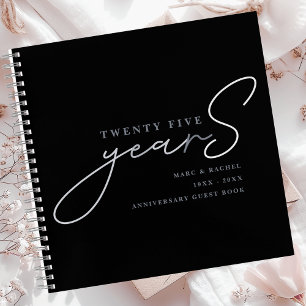 Libro de invitados para Bodas de Plata 25º Anivers